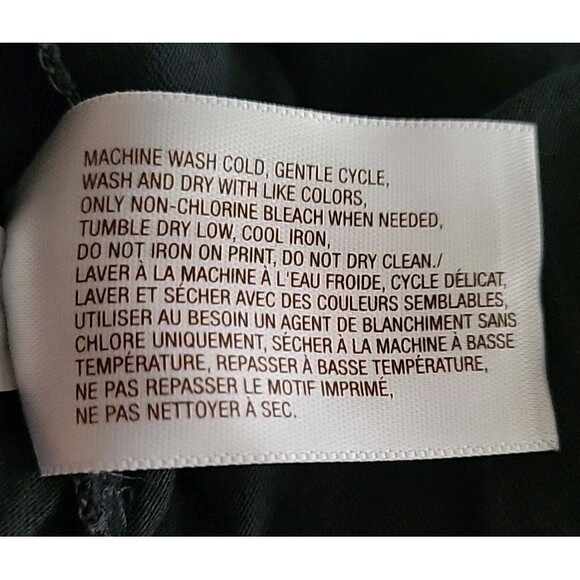 Old Navy Tank Ruffle Neck Top XXL Solid Strech Comfort Casual Dark Navy Blue - Picture 7 of 7